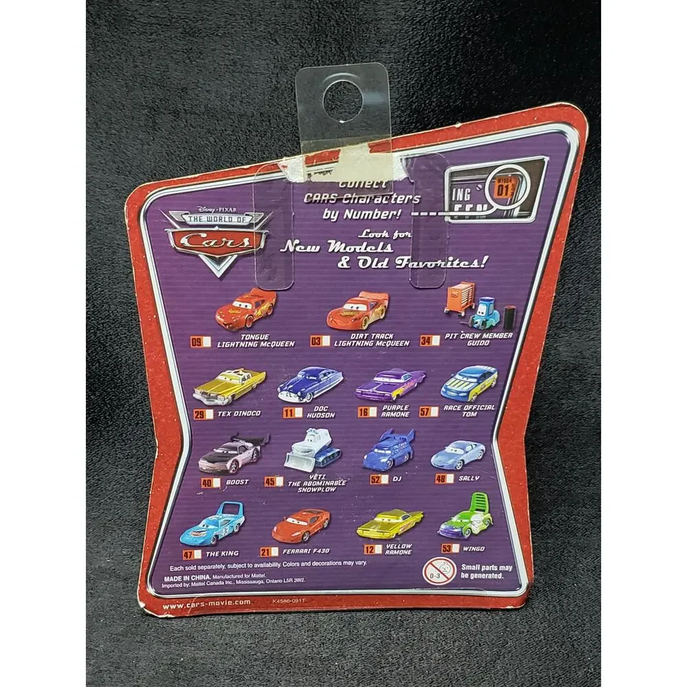 Disney Pixar Cars Gold Painted Ramone No. 12 Collect Them All Diecast Car